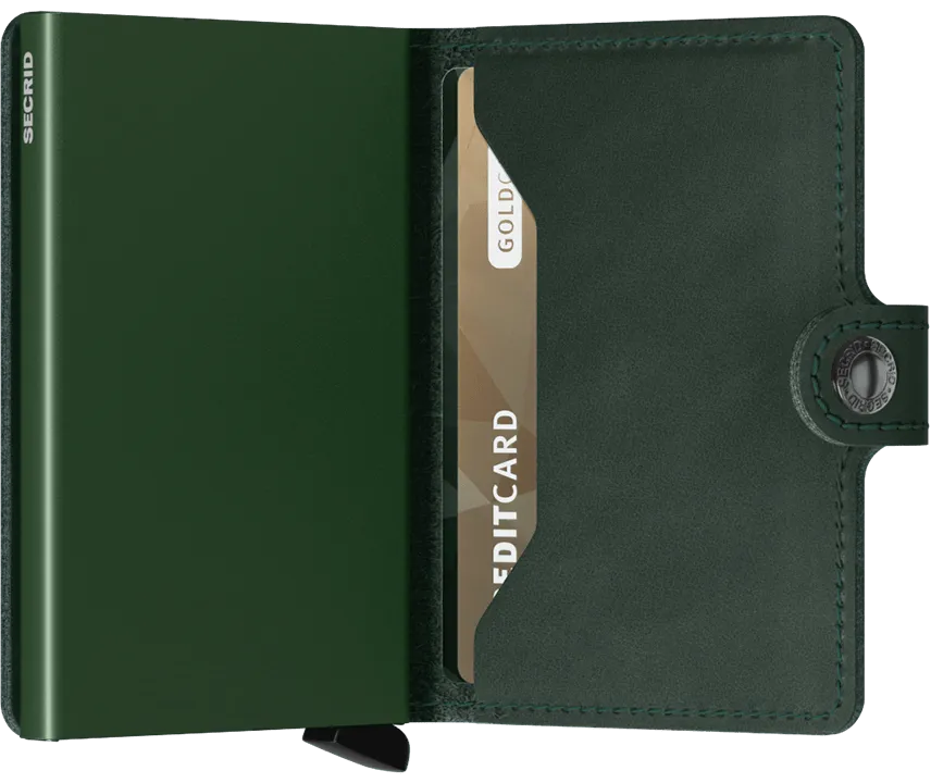 A Secrid Miniwallet Original Green