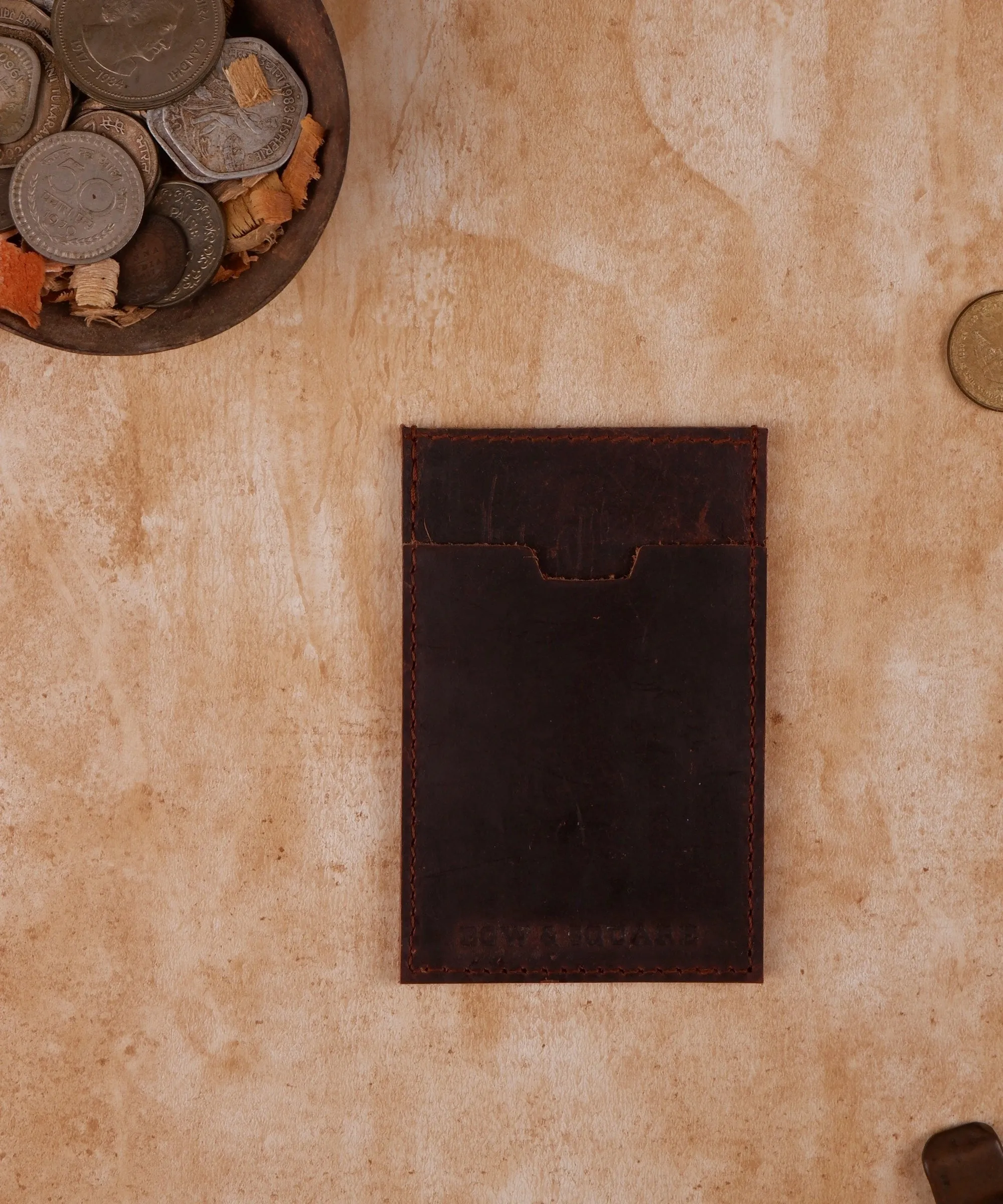 Ancient Card Mini Leather Wallet