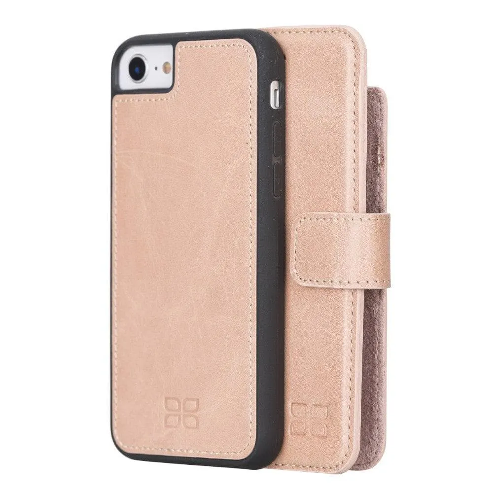 Apple iPhone 7 8 SE2 SE3 Series Detachable Leather Wallet Case - MW