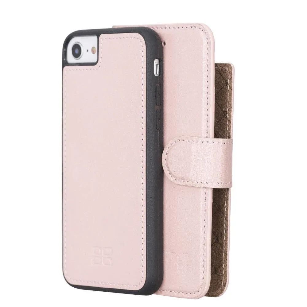 Apple iPhone 7 8 SE2 SE3 Series Detachable Leather Wallet Case - MW