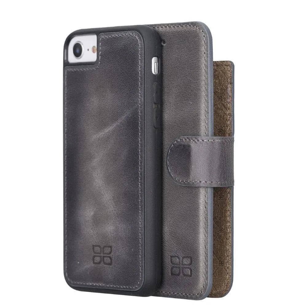 Apple iPhone 7 8 SE2 SE3 Series Detachable Leather Wallet Case - MW