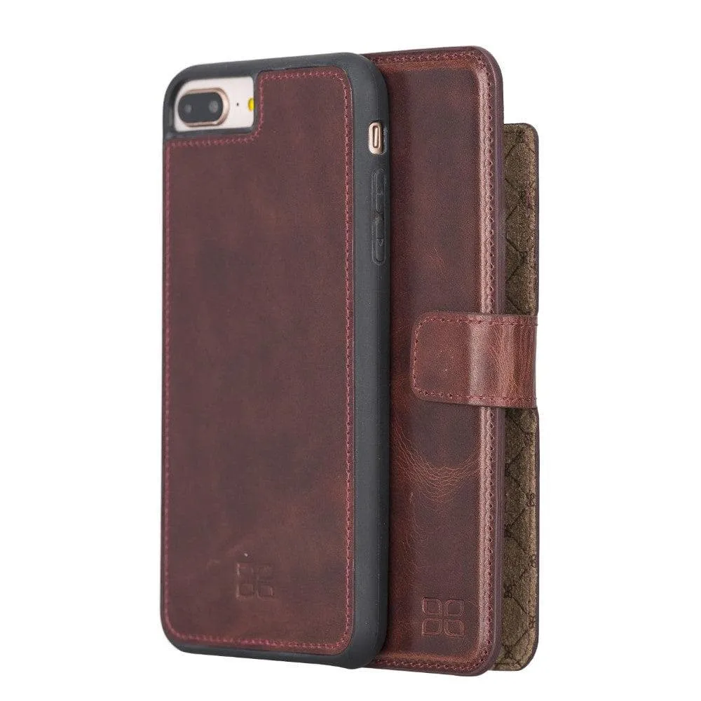 Apple iPhone 7 8 SE2 SE3 Series Detachable Leather Wallet Case - MW