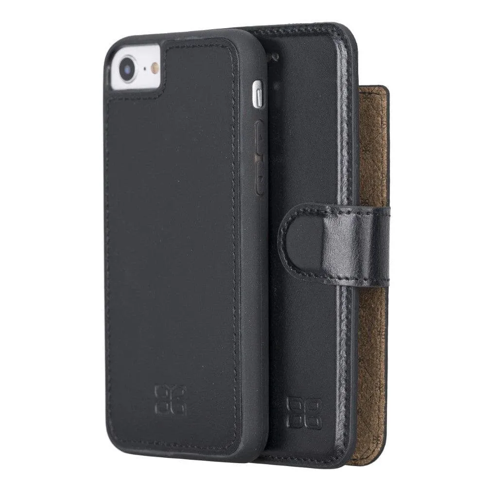 Apple iPhone 7 8 SE2 SE3 Series Detachable Leather Wallet Case - MW