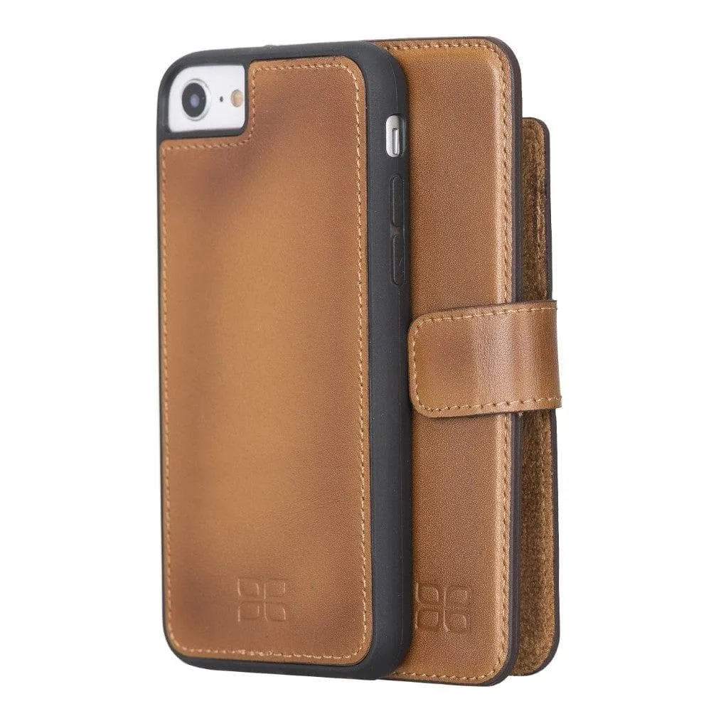 Apple iPhone 7 8 SE2 SE3 Series Detachable Leather Wallet Case - MW