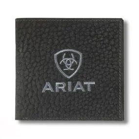 Ariat Men's Bifold Bull High Ariat Embroidered Logo Wallet