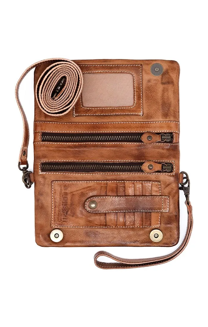 BedStu Cadence Tan Rustic Cross-body