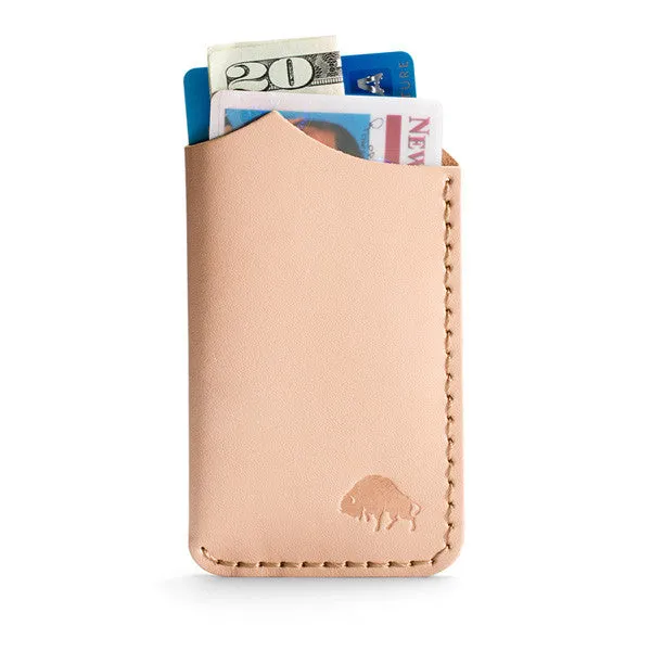 Bison Made No. 1 Natural Wallet