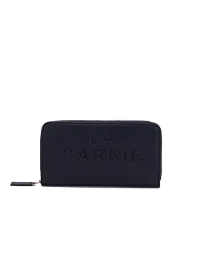 Box Logo Big Wallet Synt Tumbled - Black