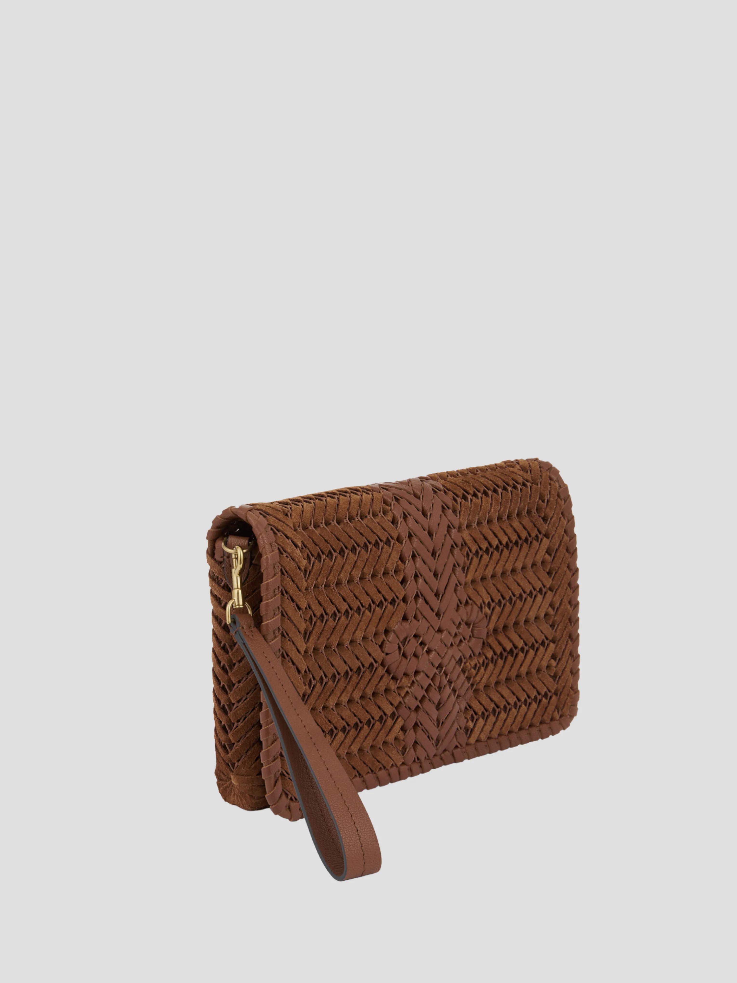 Brown Suede Neeson Cross Body