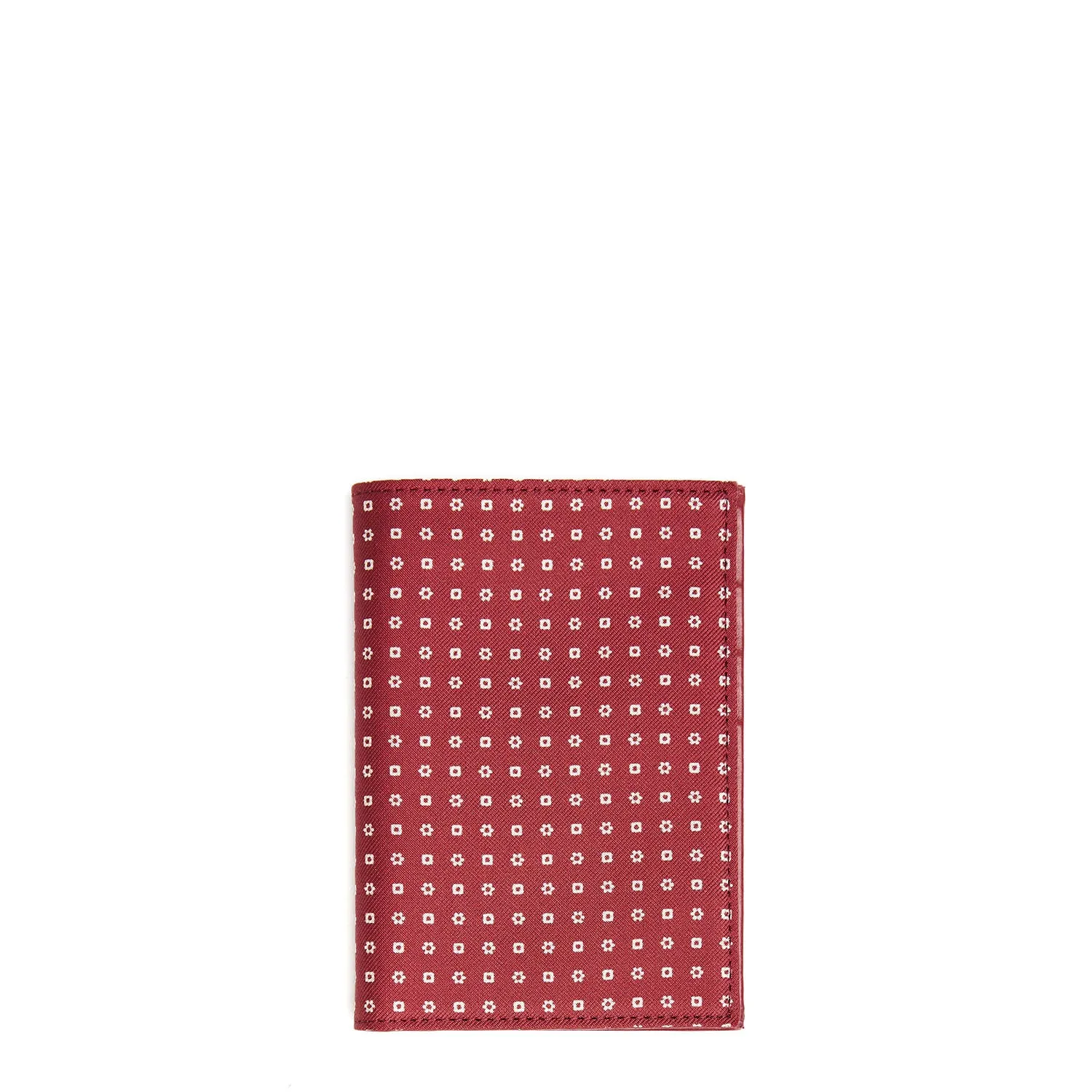 BURGUNDY VERTICAL WALLET