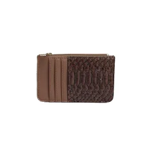 Cafe SnakeSkin Card Holder