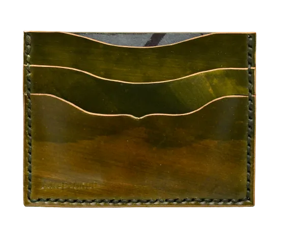 Card Wallet  |  3 slot shell | cordovan