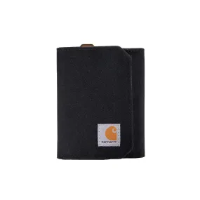 Carhartt Nylon Duck Trifold Wallet Black