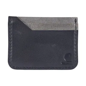 Carhartt Patina Leather Front Pocket Wallet - Black