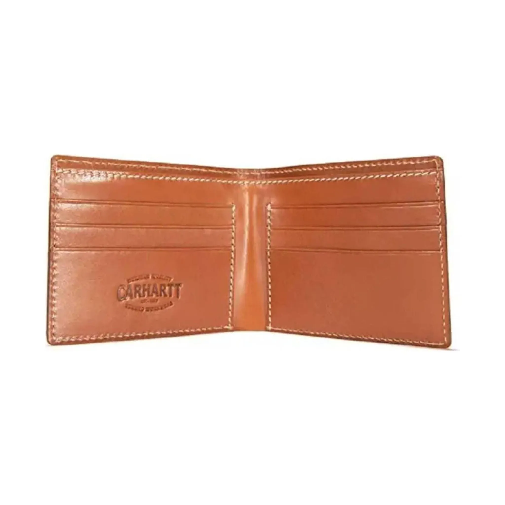 Carhartt Rough Cut Bifold Wallet - Carhartt Brown