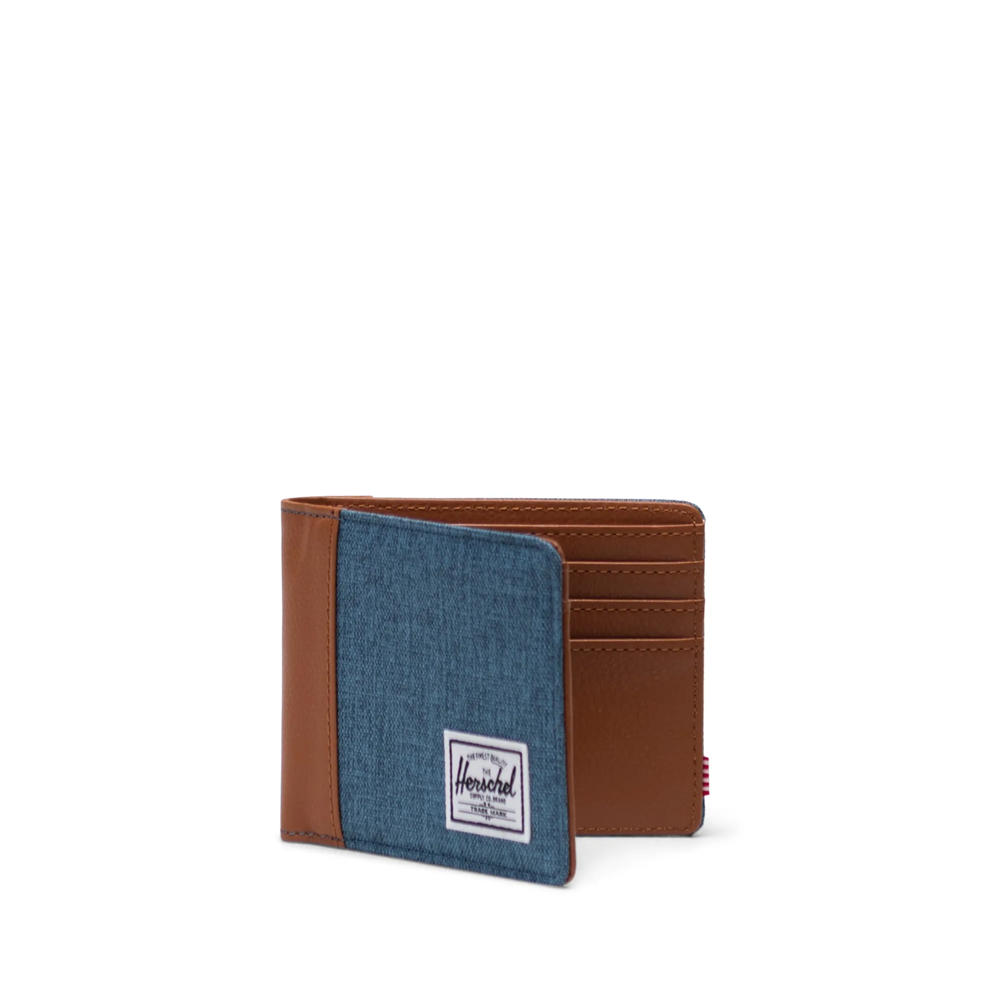 Carteira Herschel Hank II RFID Copen Blue Crosshatch