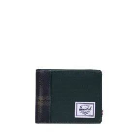 Carteira Herschel Roy Wallet Spruce Winter Plaid