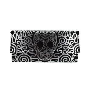 Cartera Atl 2 - Calavera Plata