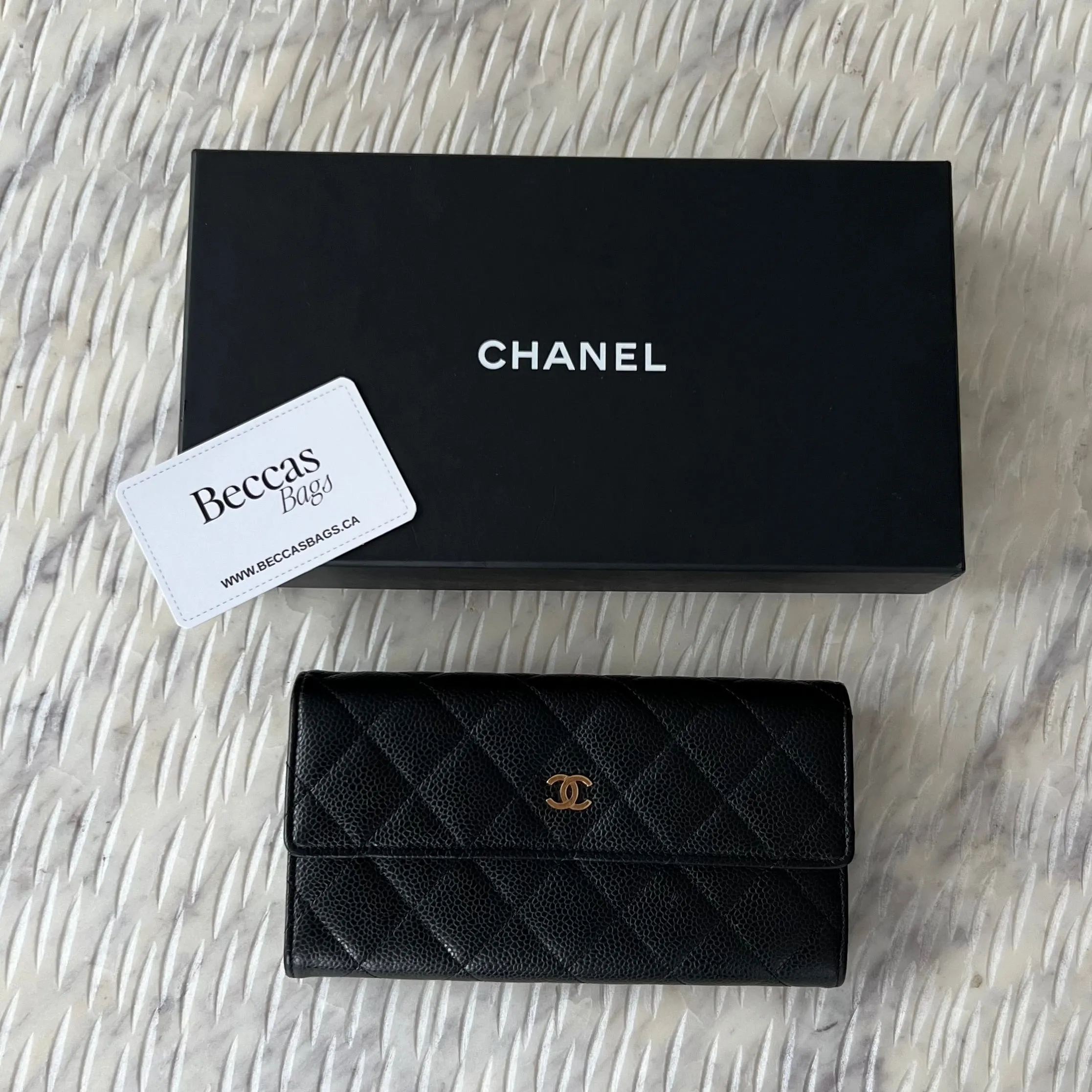 Chanel Flap Long Wallet