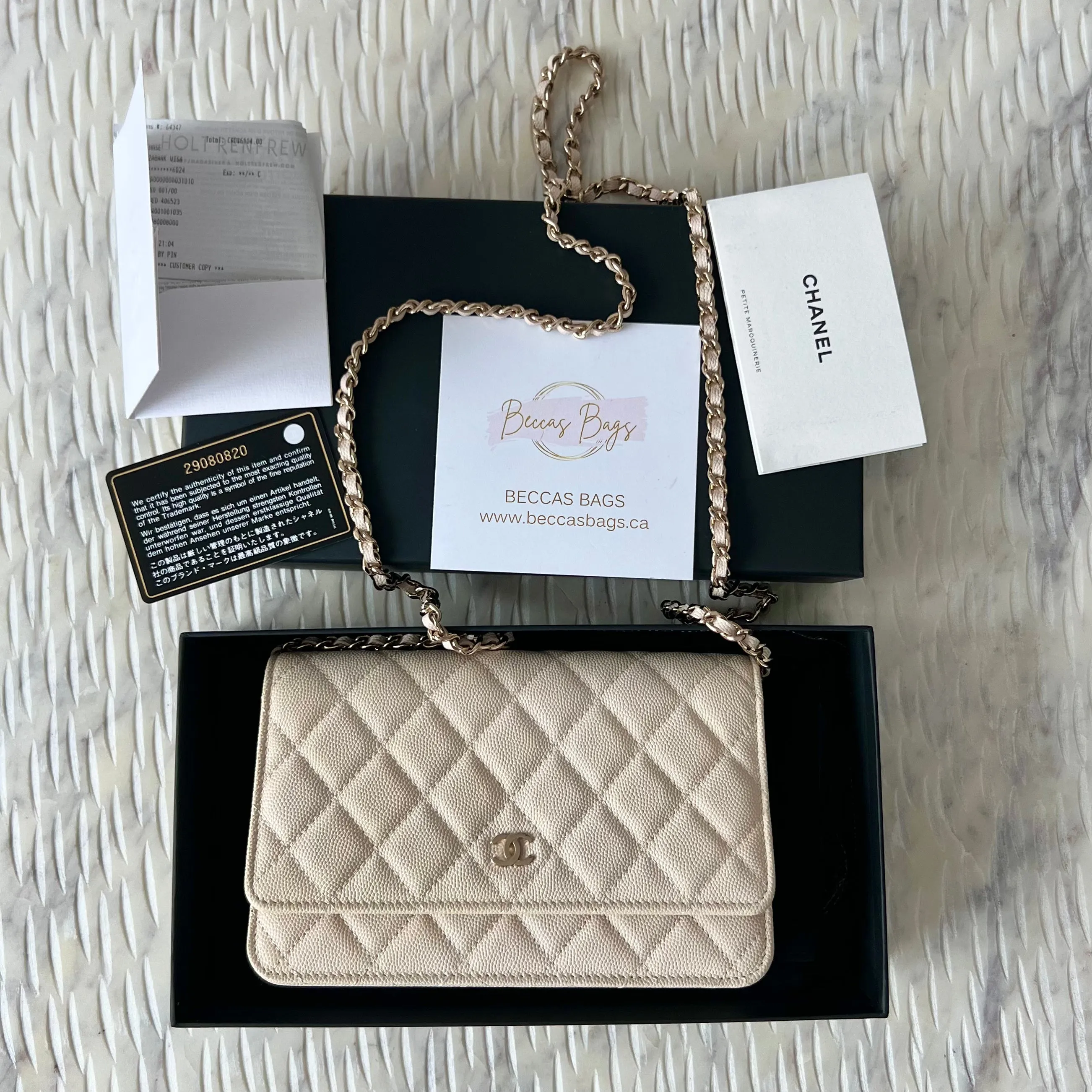 Chanel Wallet On Chain Bag