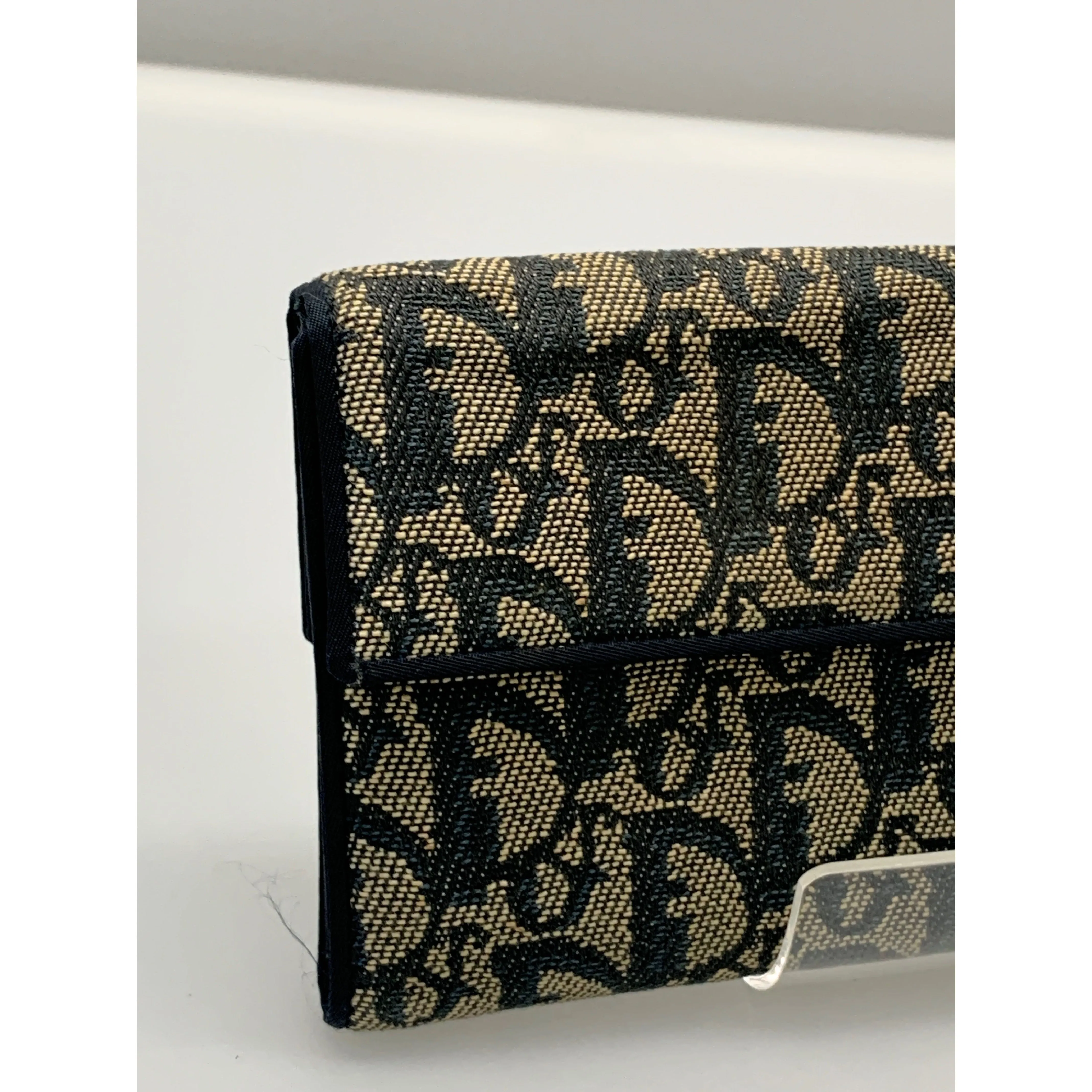 #Christian Dior/Trotter/Bifold Wallet/Canvas/All Over Print