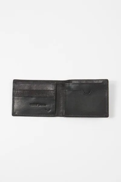 CNP CLEAT BILLFOLD WALLET, BLACK OR COGNAC