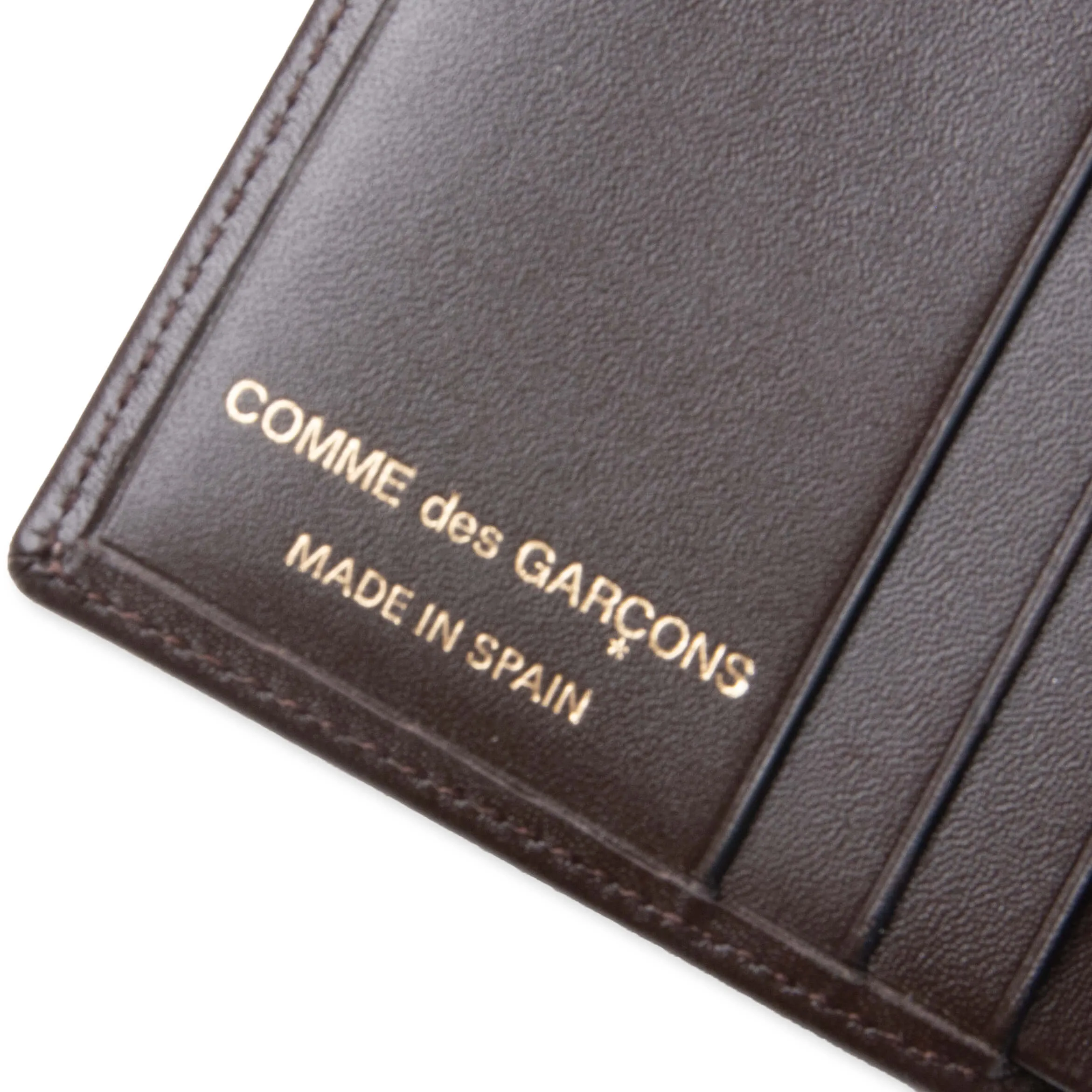 Comme des Garcons Classic Wallet - Brown