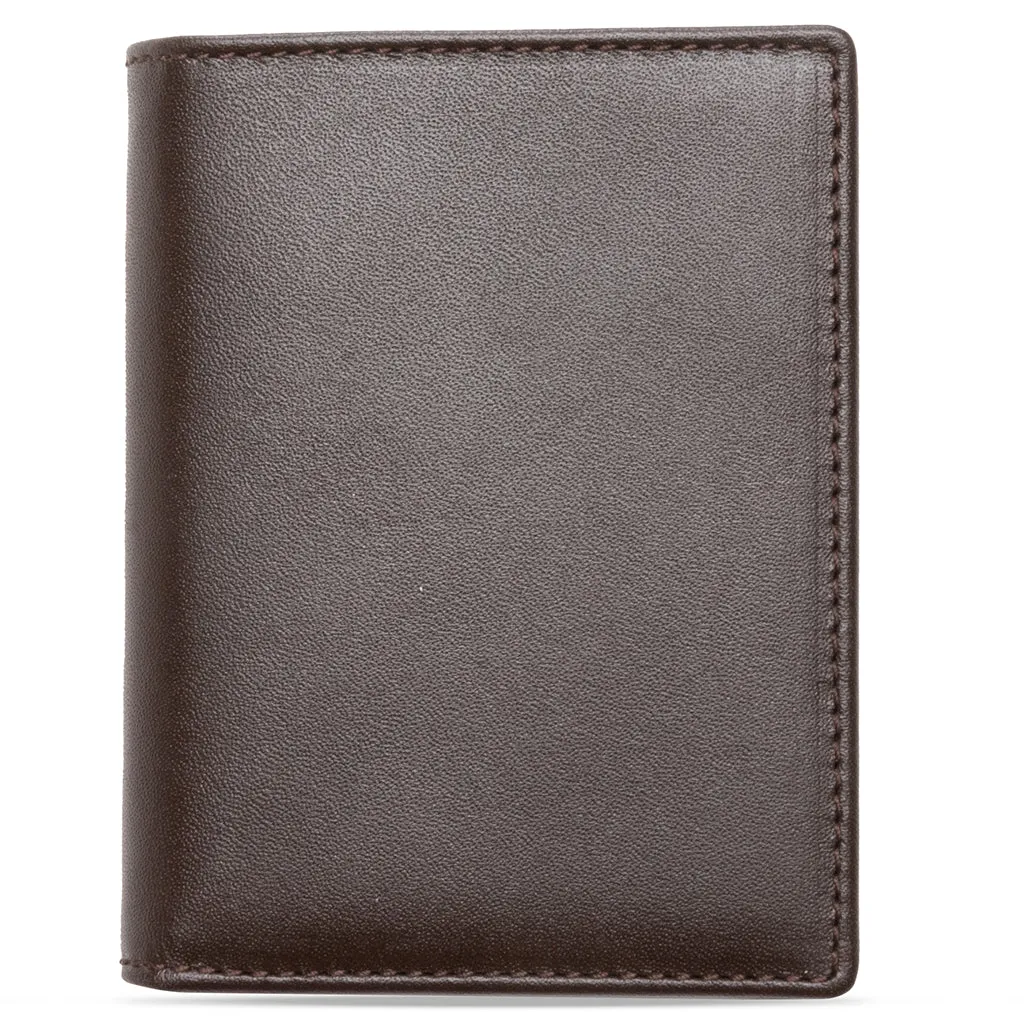 Comme des Garcons Classic Wallet - Brown