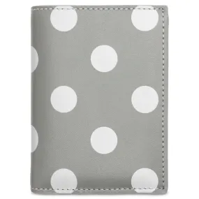 Comme des Garcons Polka Dots Wallet - Grey