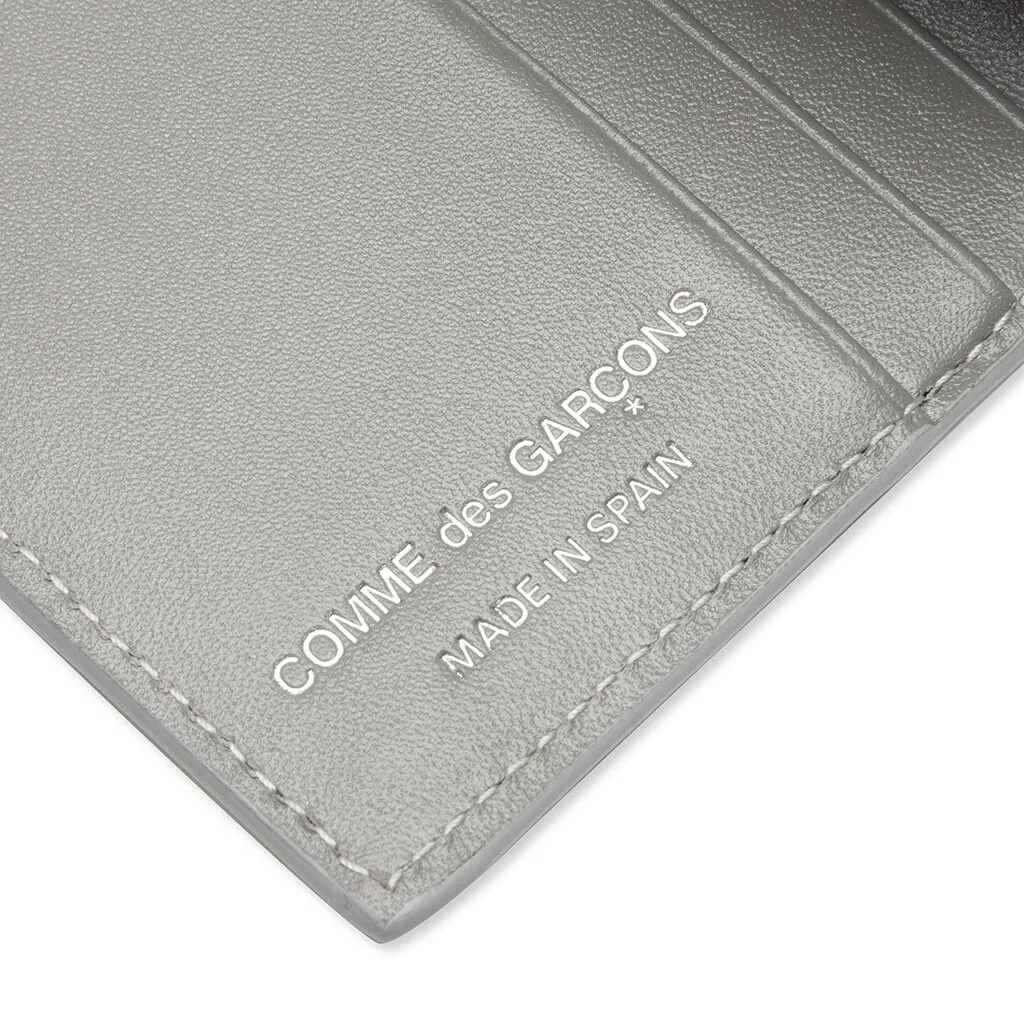 Comme des Garcons Polka Dots Wallet - Grey