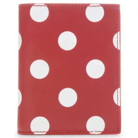 Comme des Garcons Polka Dots Wallet - Red