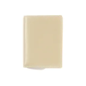 COMME DES GARCONS SA0641 CLASSIC LEATHER WALLET OFF WHITE