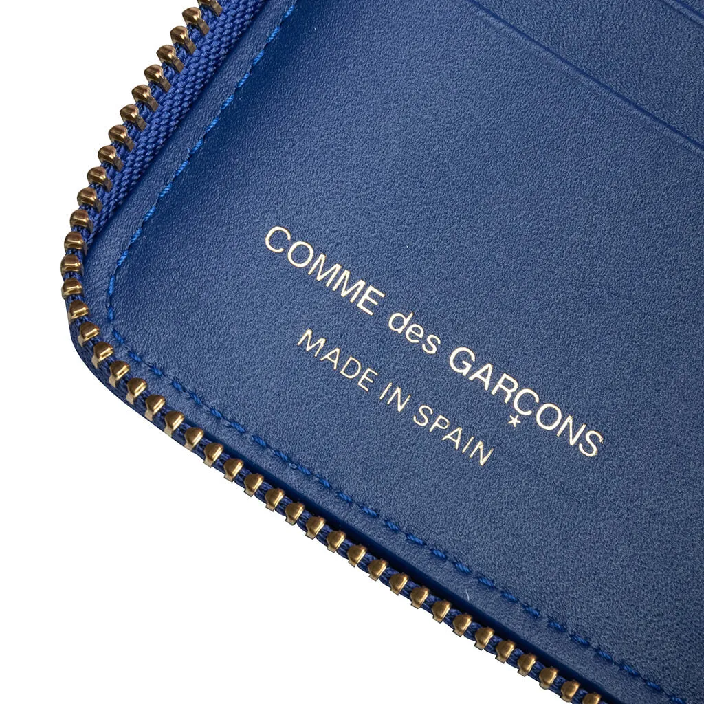 Comme des Garcons SA2100PD Polka Dots Wallet - Navy