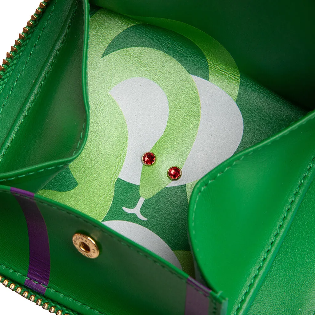 Comme des Garcons SA2100RE Ruby Eyes Wallet - Green