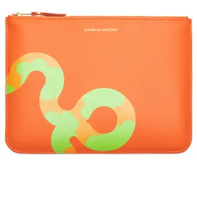 Comme des Garcons SA5100RE Ruby Eyes Wallet - Orange