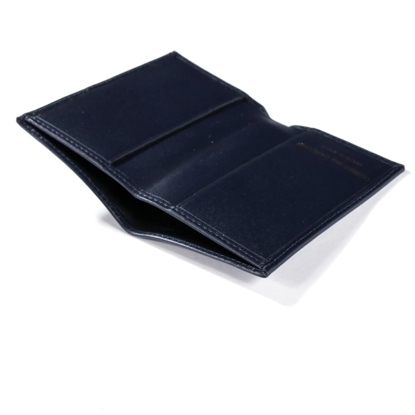 COMME DES GARCONS SA6400 WALLET NAVY