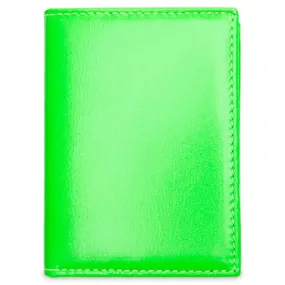 Comme des Garcons Super Fluo Wallet - Green/Blue