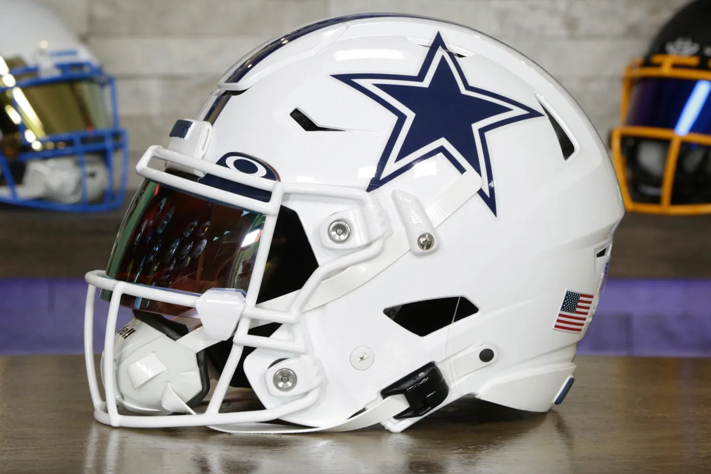 Dallas Cowboys Riddell SpeedFlex Helmet - GG Edition 00965