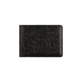 Dime Haha Leather Wallet - Black