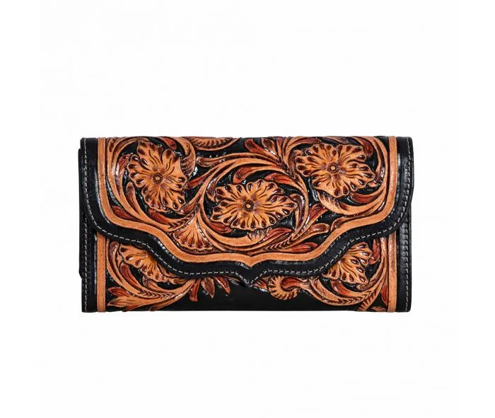 Dorado Ranch Hand-Tooled Wallet