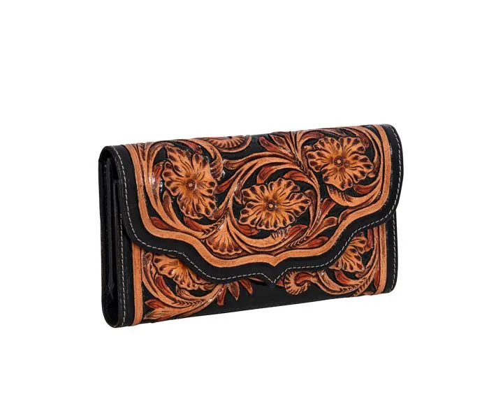 Dorado Ranch Hand-Tooled Wallet