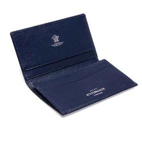 Ettinger Marine Blue Capra Leather Visiting Card Case