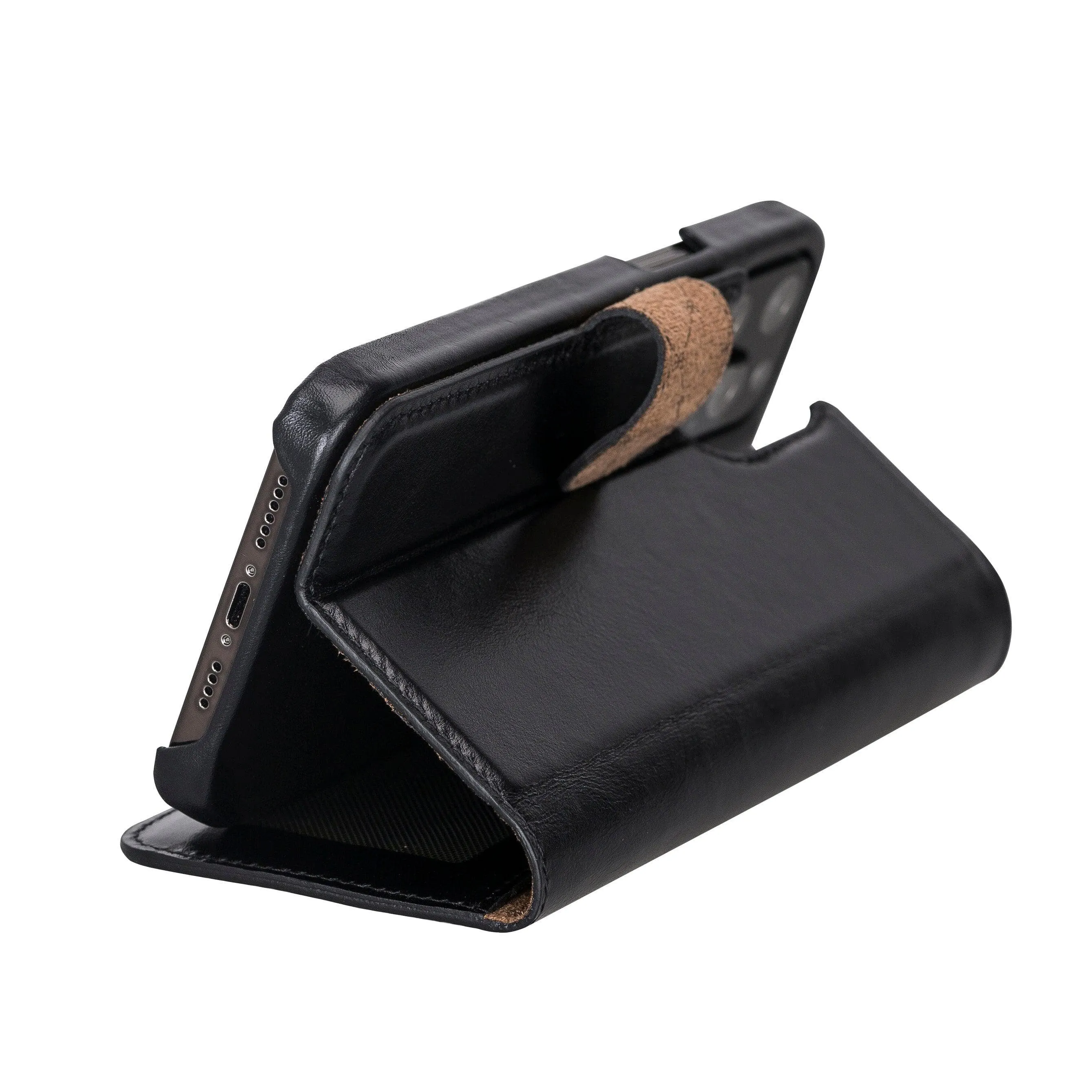 F360 Magnetic Detachable Leather Wallet Cases for Apple iPhone 12 Series