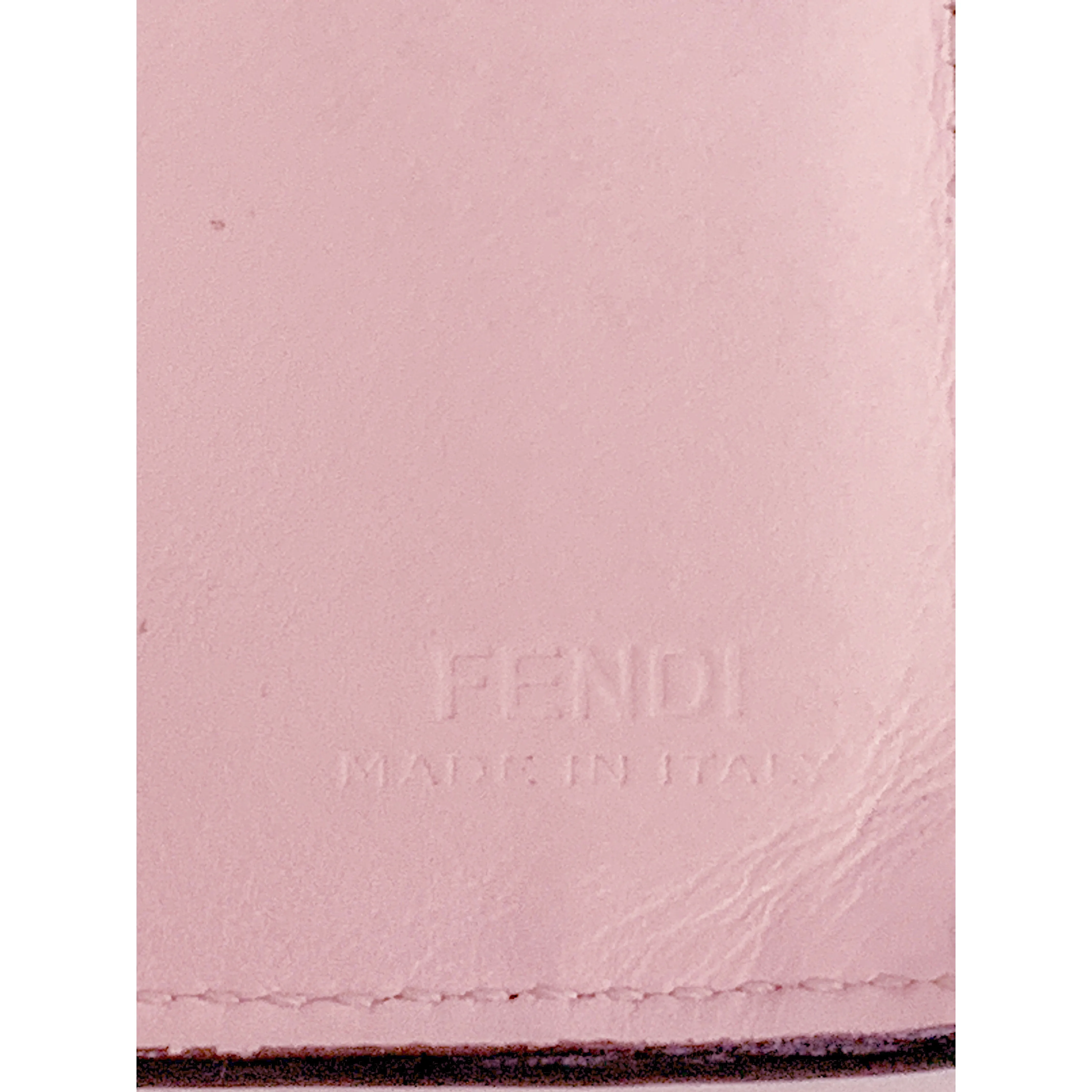 #FENDI/Bifold Wallet/PNK/Leather/8M0387