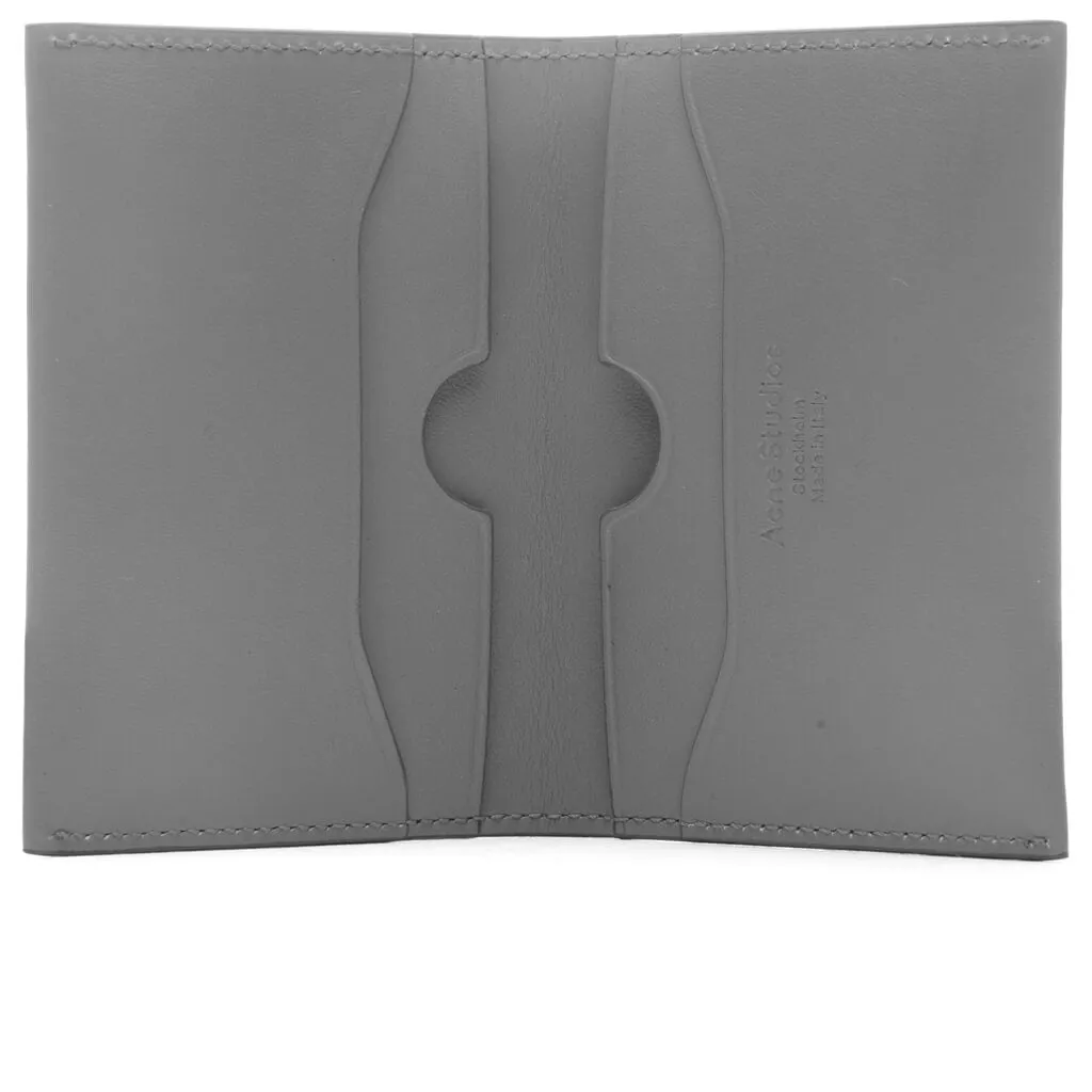 Folded Card Holder - Dark Grey