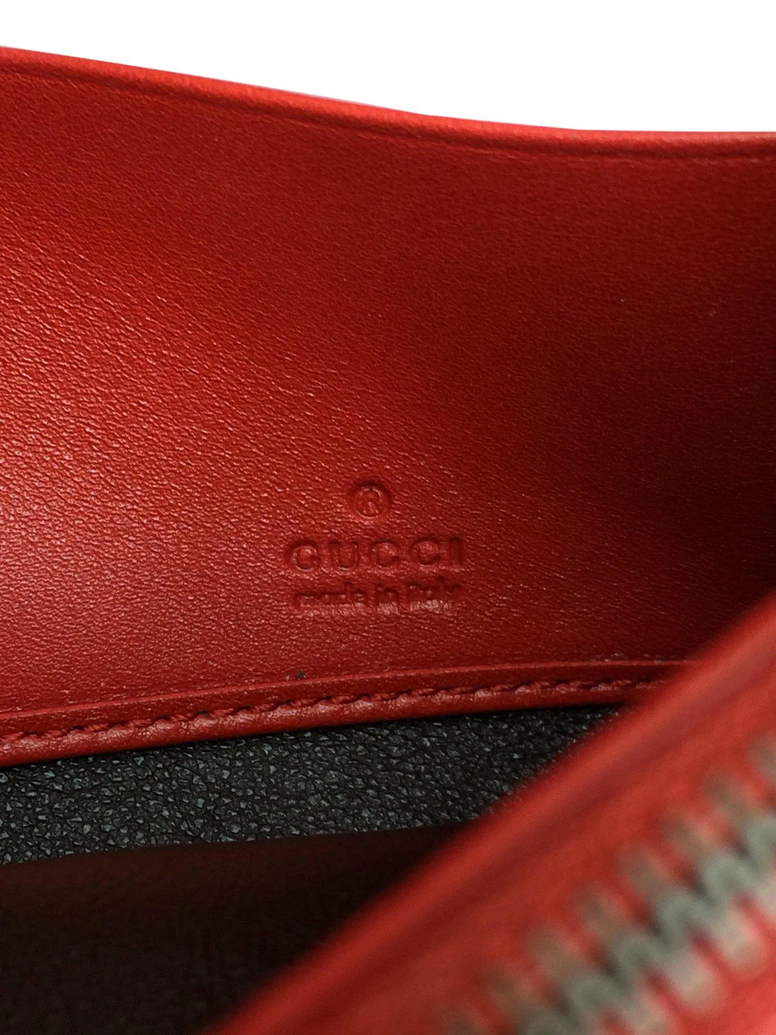 Gucci Lady Web Python Continental Wallet