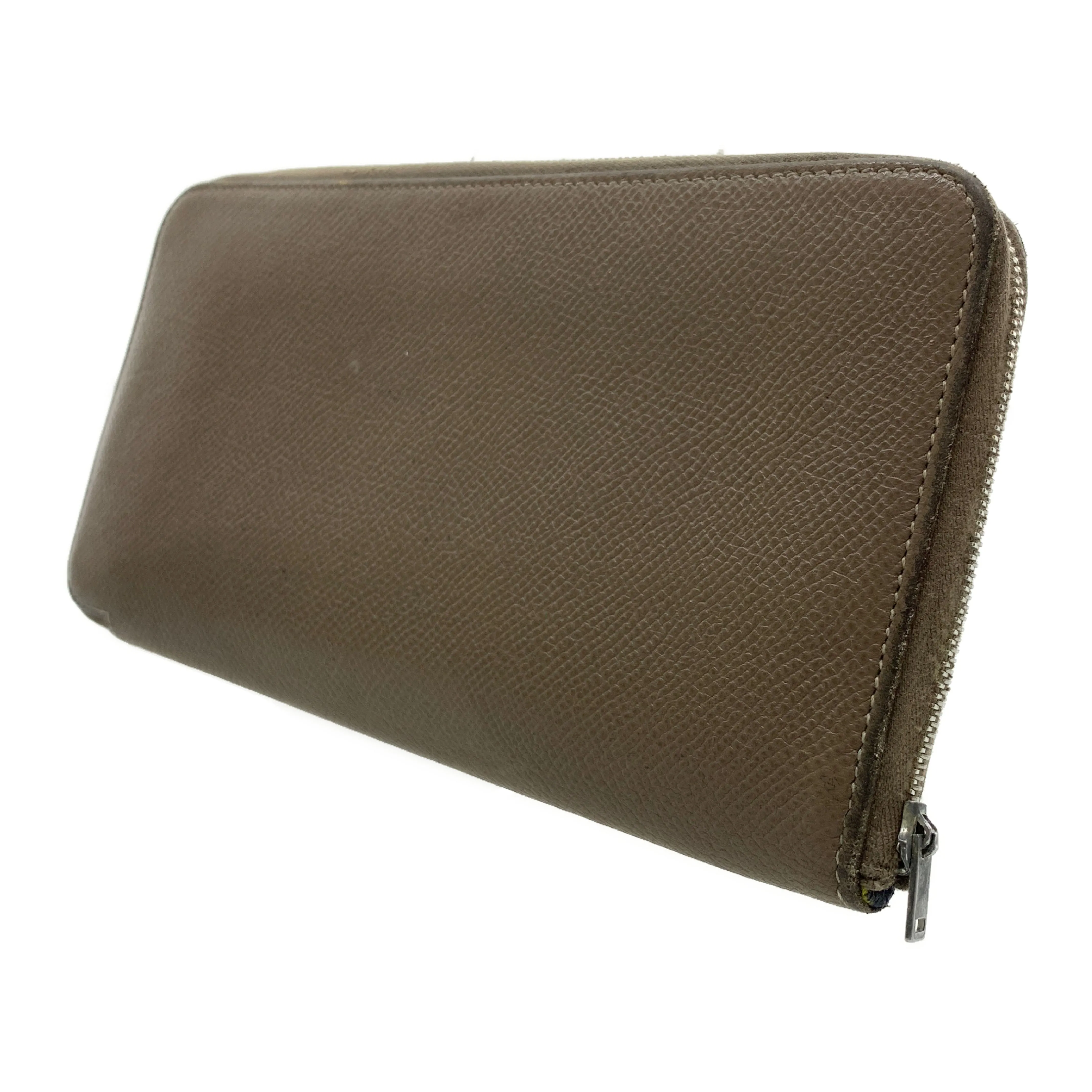 #HERMES/Long Wallet/BRW/Leather/Plain