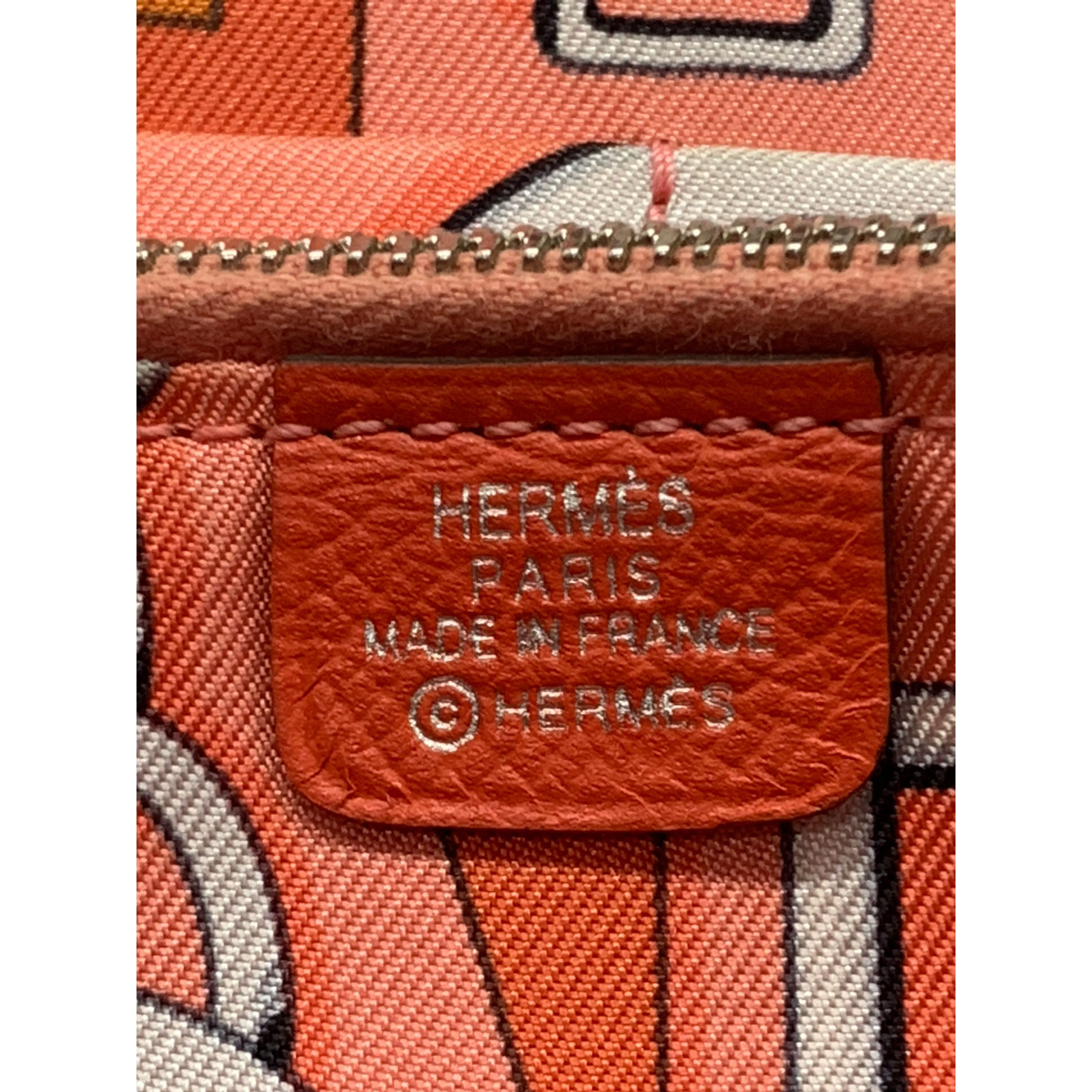 #HERMES/Long Wallet/ORN/Leather