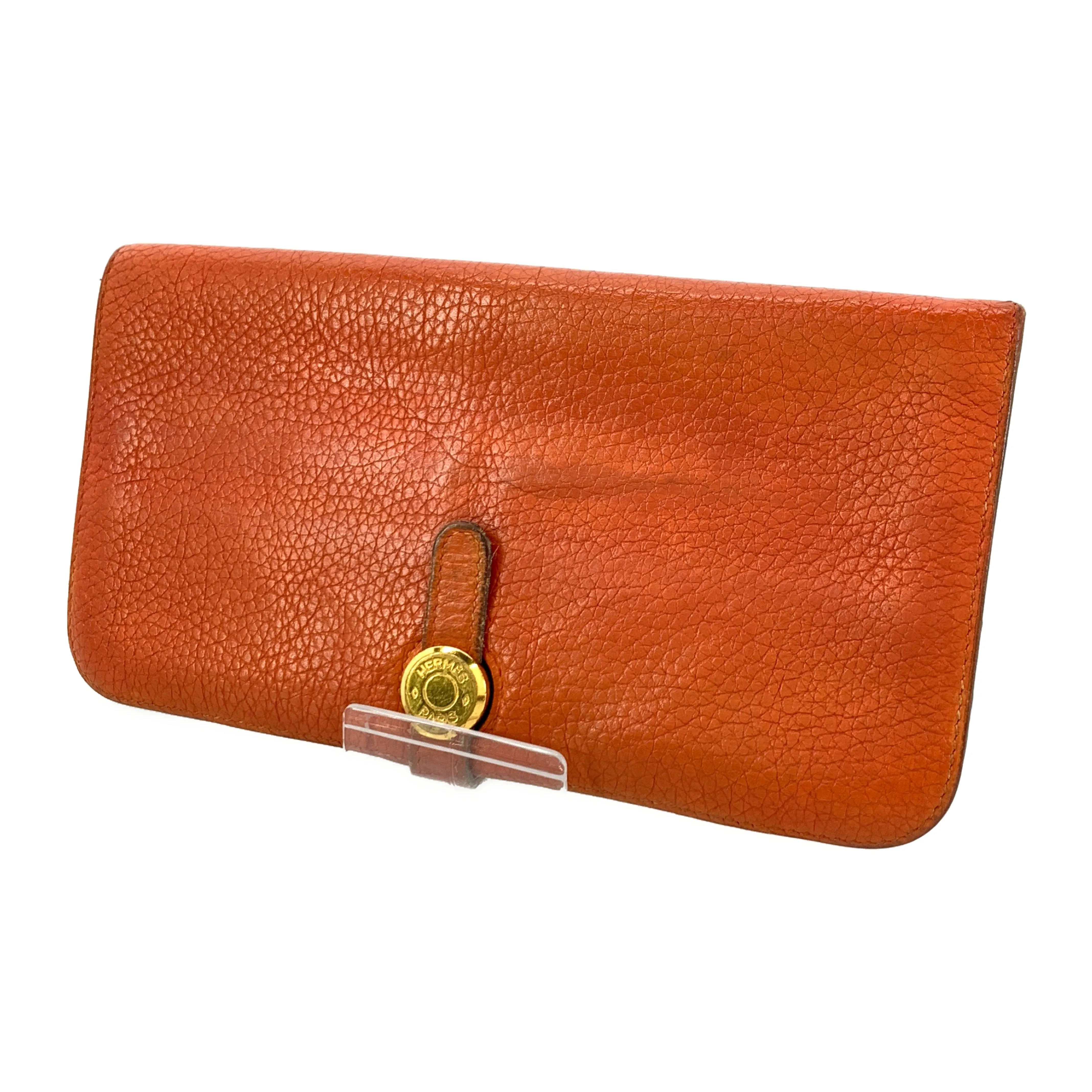 #HERMES/Long Wallet/ORN/Leather