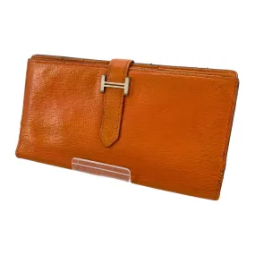 #HERMES/Long Wallet/ORN/Leather